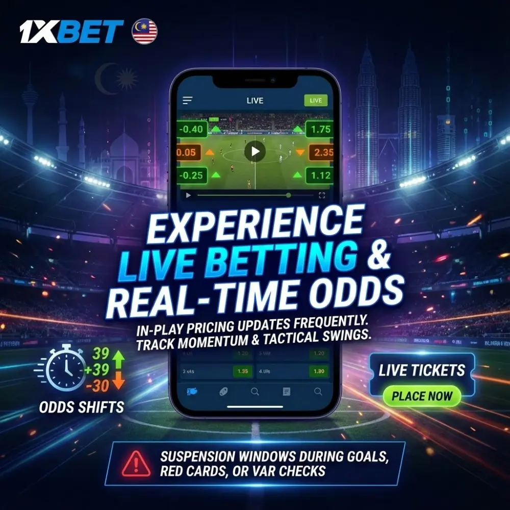 Experience Live Betting and Real-Time Odds
