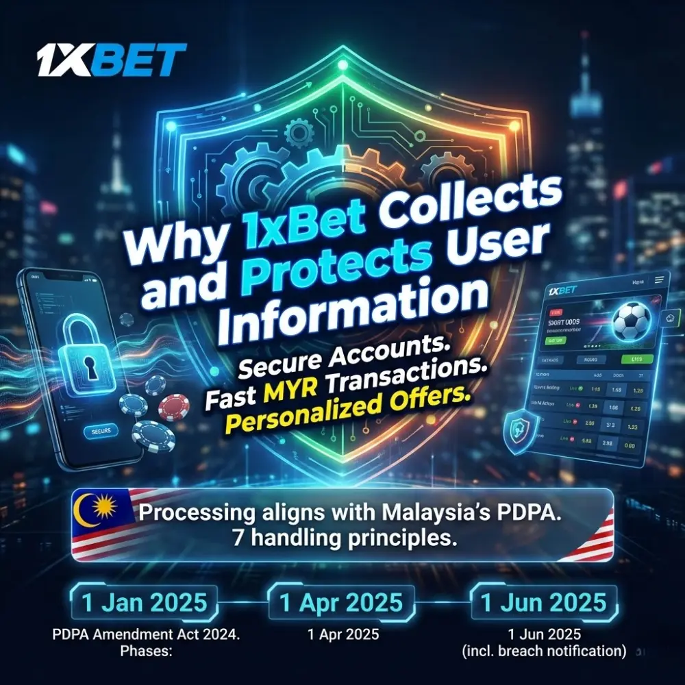 Why 1xBet Collects and Protects User Information