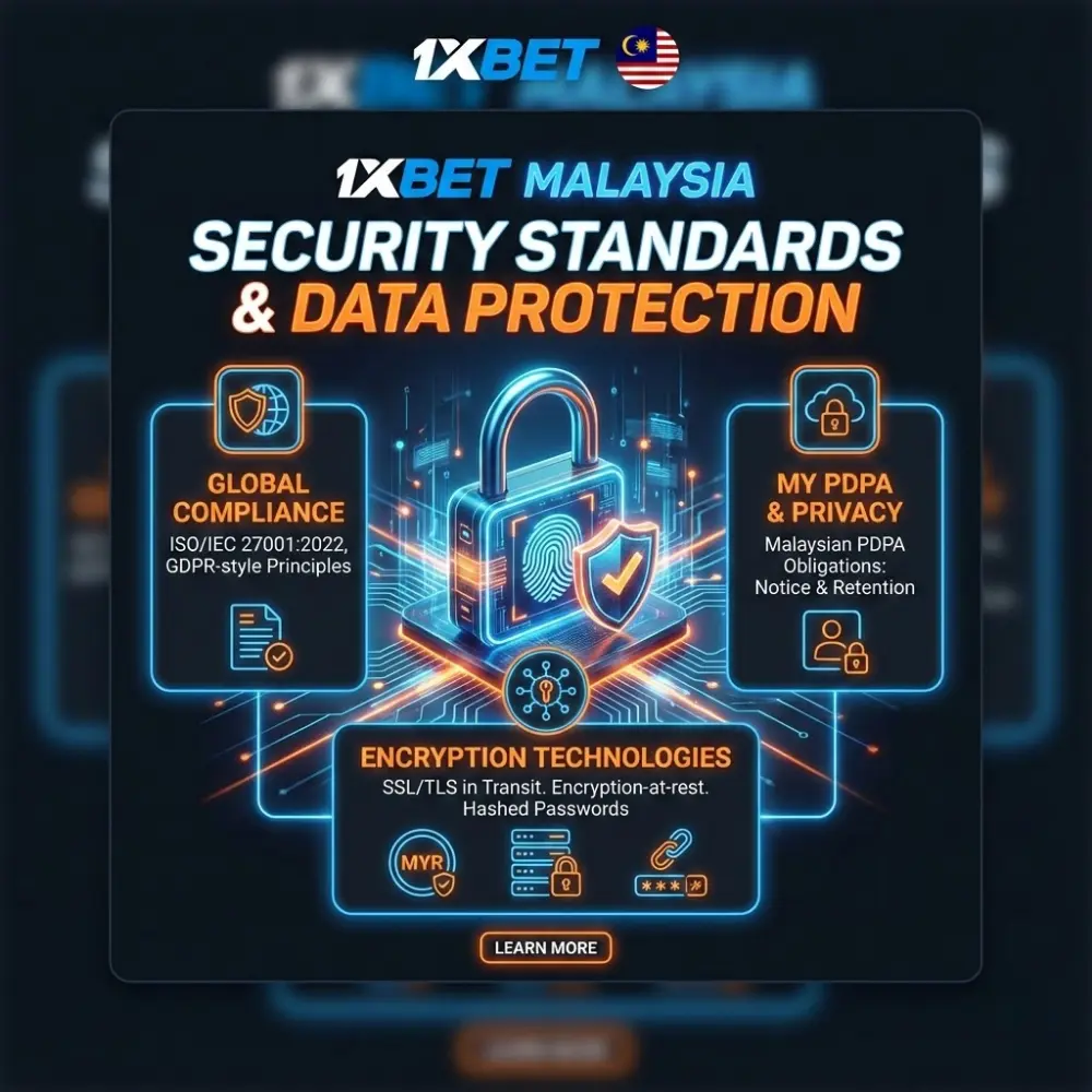 1xBet Security Standards and Data Protection Methods