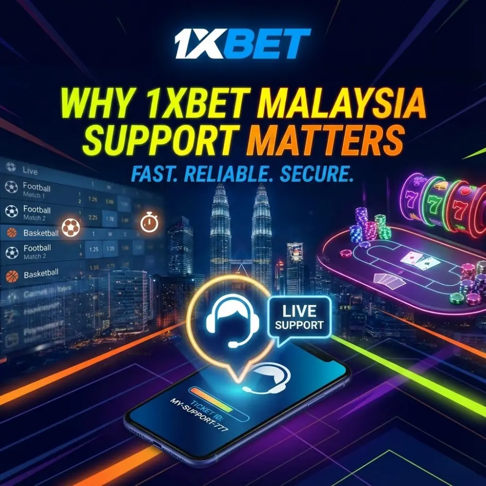 Why 1xBet Malaysia Support Matters

