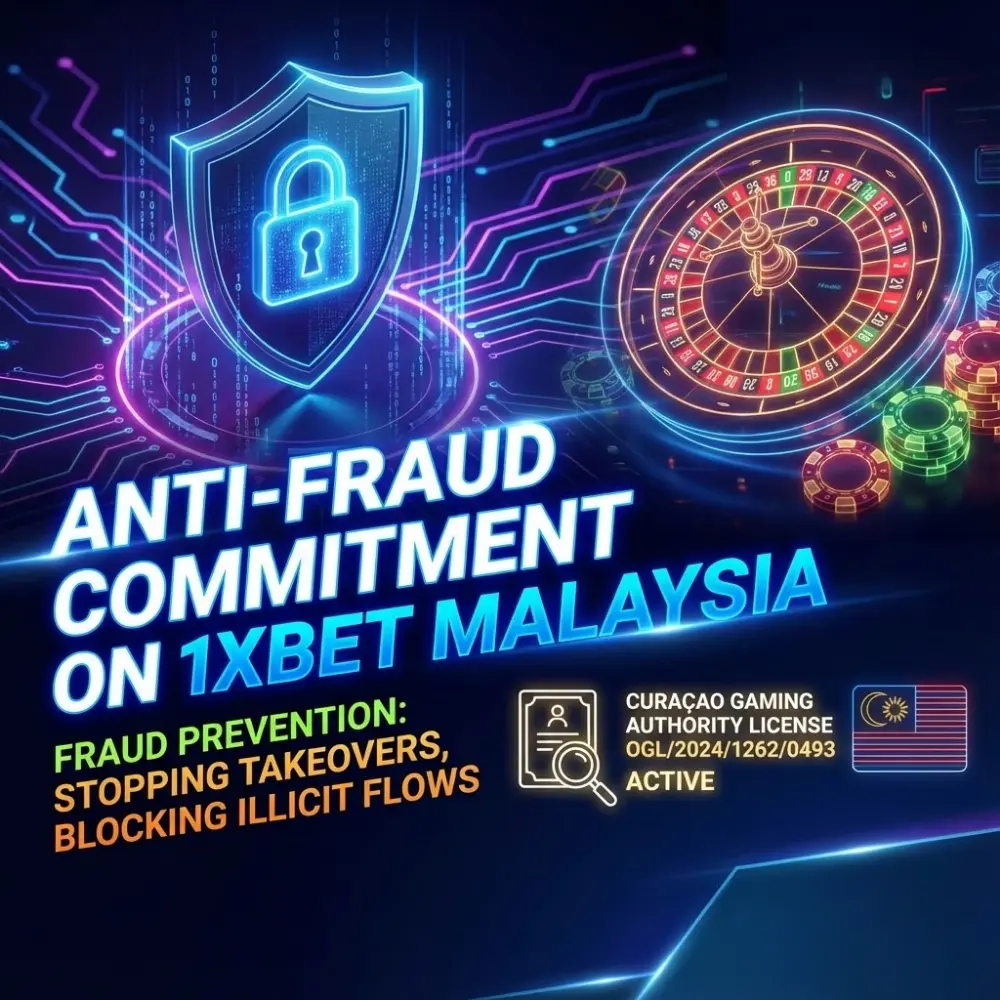 Anti-Fraud Commitment on 1xBet Malaysia